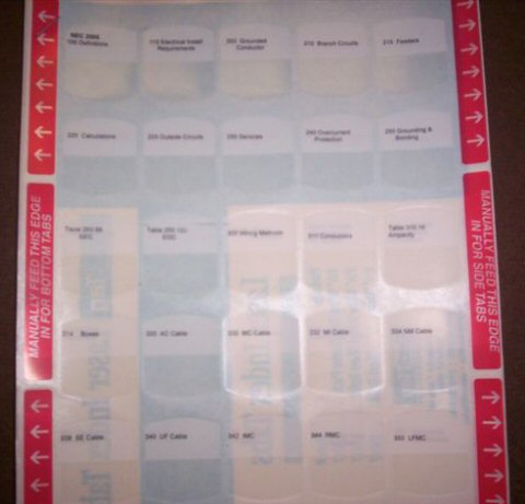 NEC Tabs
